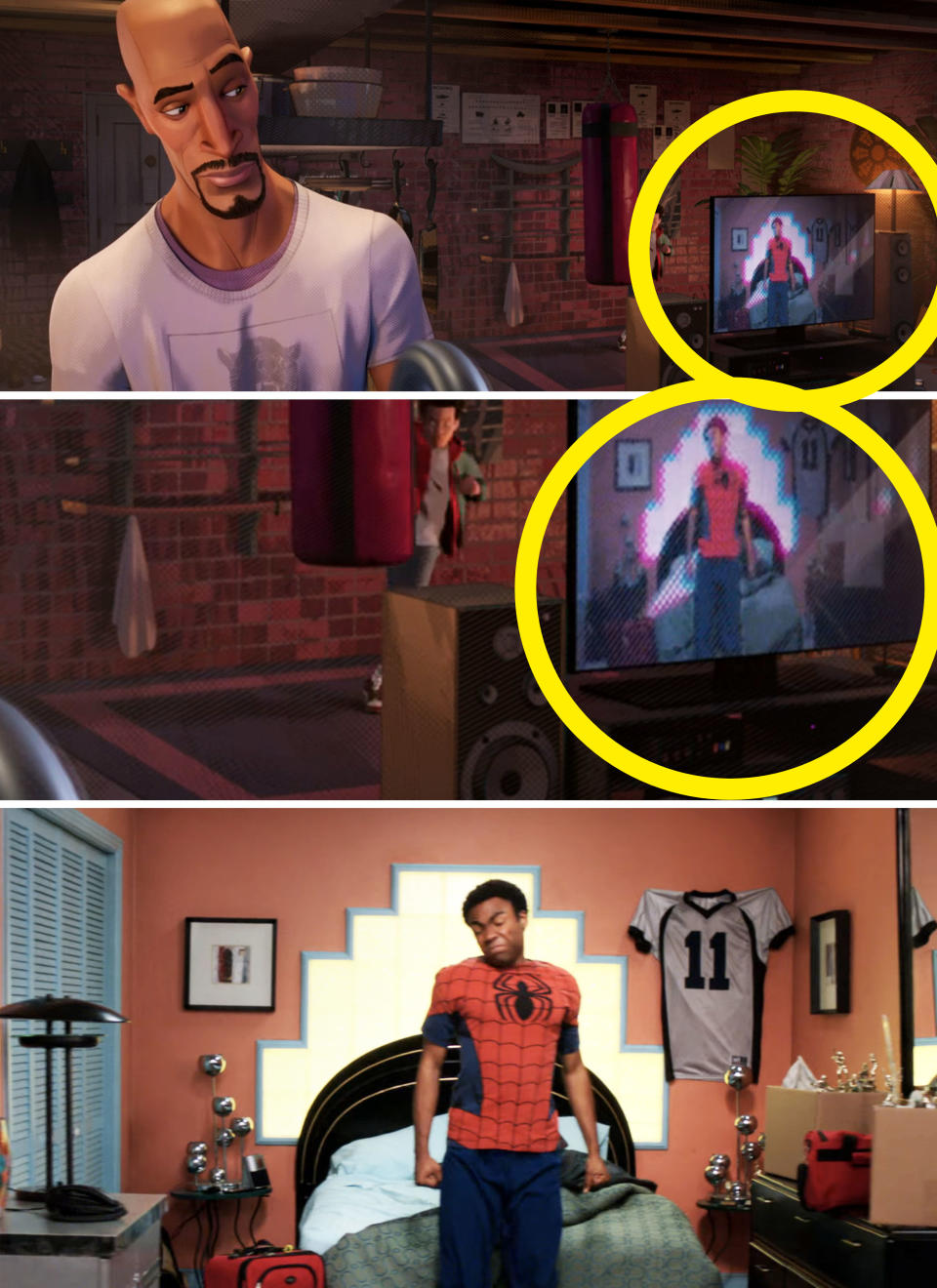 Donald also appeared in Spider-Man: Homecoming, and while it wasn't explicitly stated, he was likely playing Aaron since he mentions his nephew.