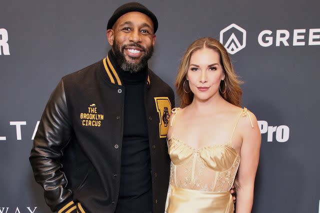 <p>Robin L Marshall/WireImage</p> Stephen "tWitch" Boss (L) and Allison Holker attend Critics Choice Association's 5th Annual Celebration of Black Cinema & Television in 2022