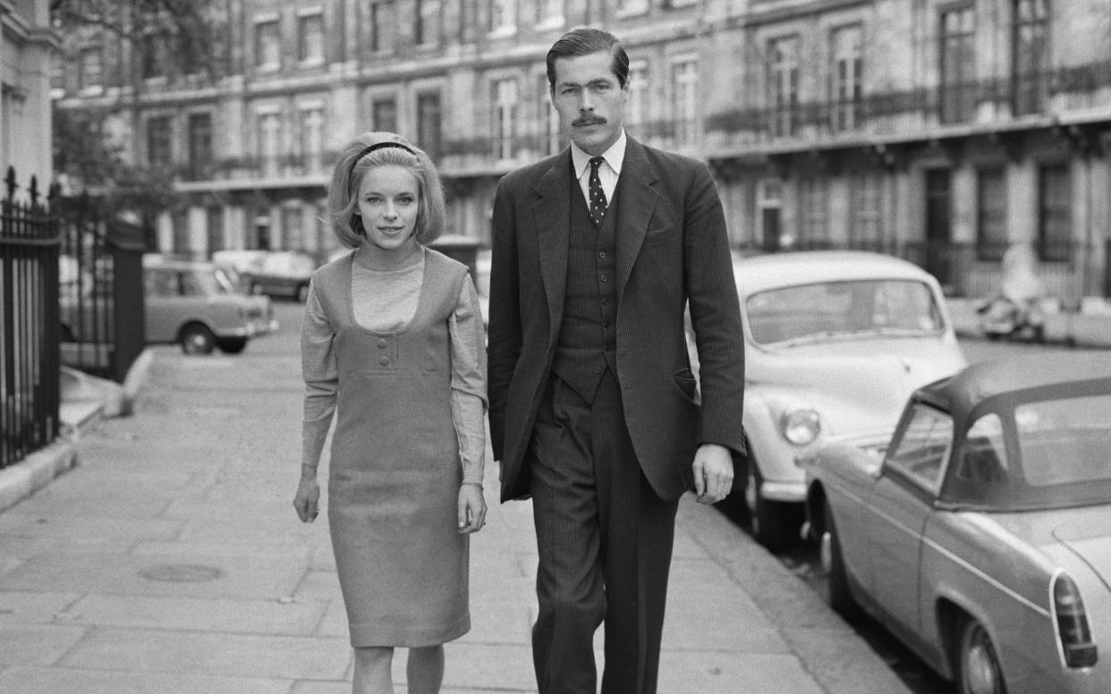 Lord Lucan and his then future wife Veronica Duncan