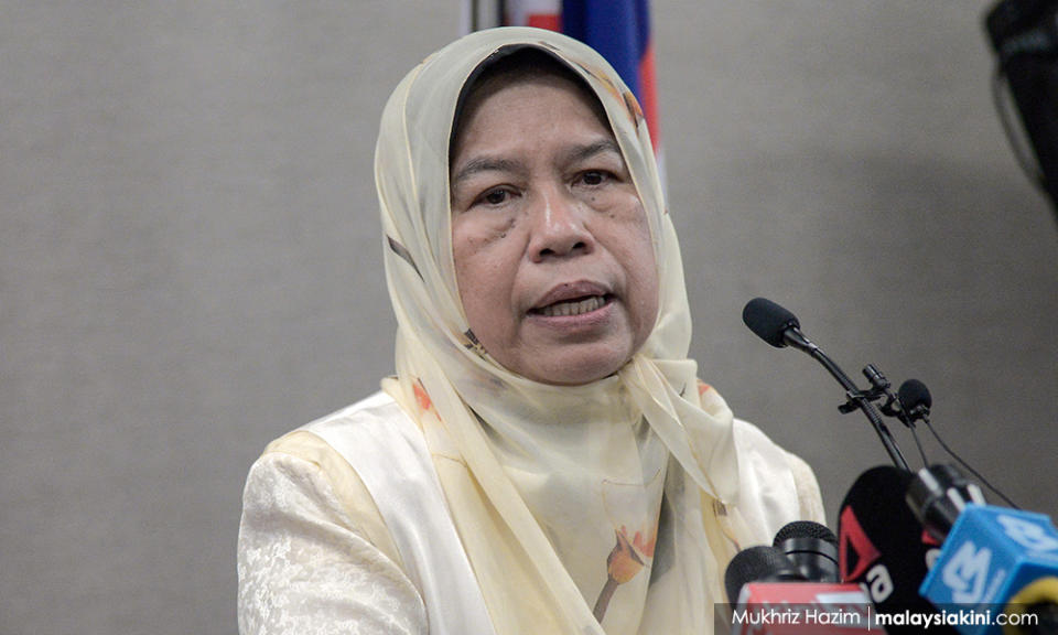 Housing and Local Government Minister Zuraida Kamaruddin