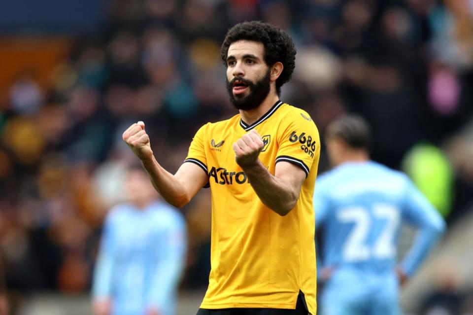 Wolves wing-back Ait-Nouri (Getty Images)