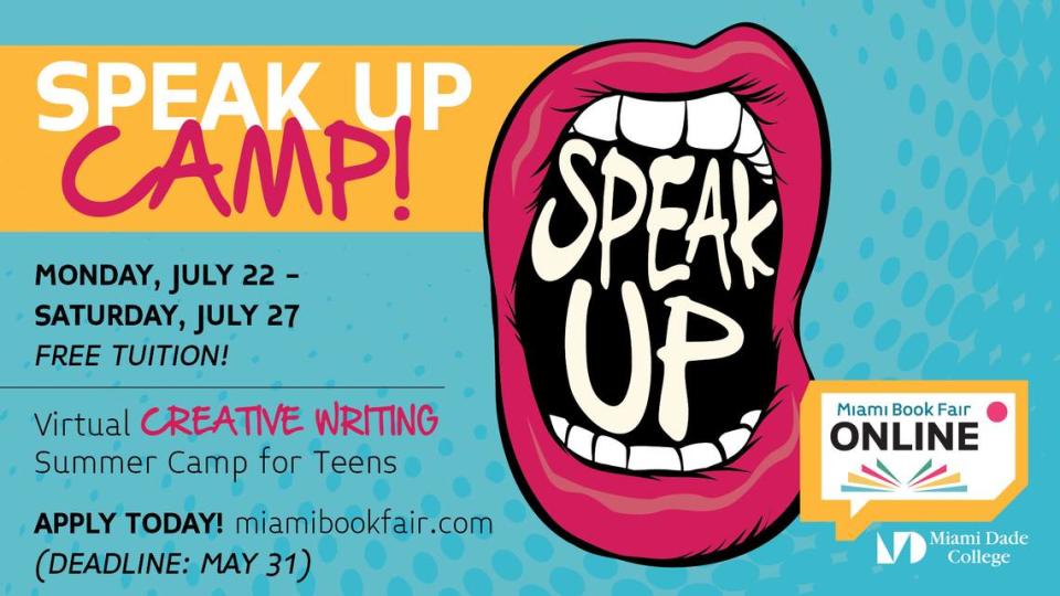 Atención adolescentes pasen el verano con Speak Up. Es gratis.