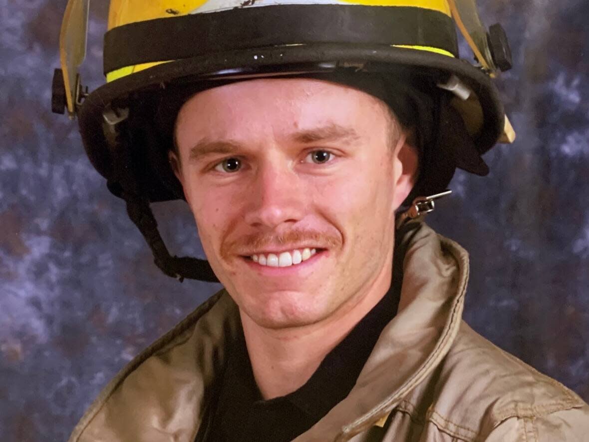 Kyle Currie worked for 10 years as a firefighter in Halifax.  (Halifax Regional Fire and Emergency - image credit)