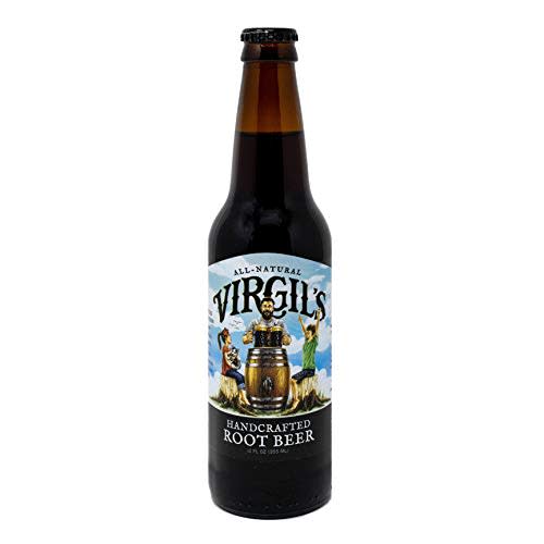 Virgil's Handcrafted Root Beer, 12 Ounce (24 Glass Bottles)