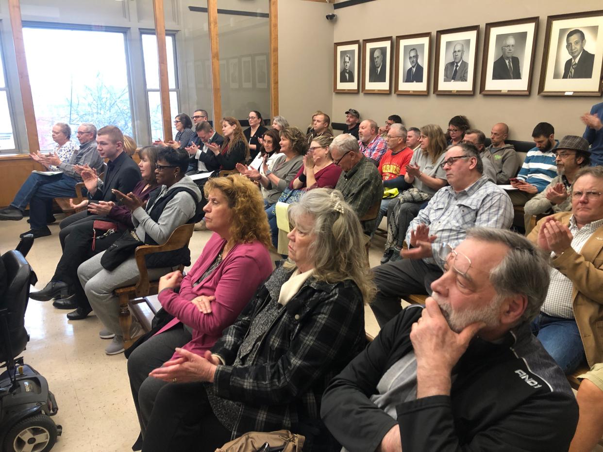 At least 50 people attended the April 1, 2024, meeting of Alliance City Council, and many were landlords and tenants of city properties who are concerned about a proposal for regulating rental property.