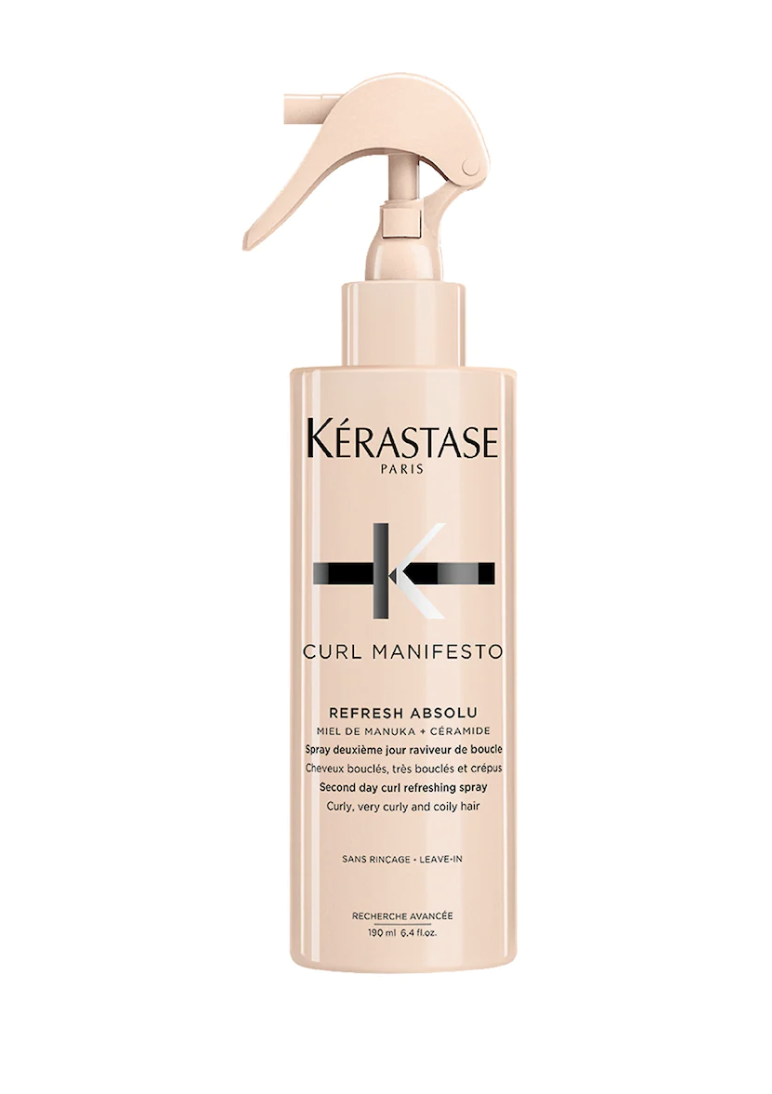 5) Curl Manifesto Curl Refreshing & Restyling Spray