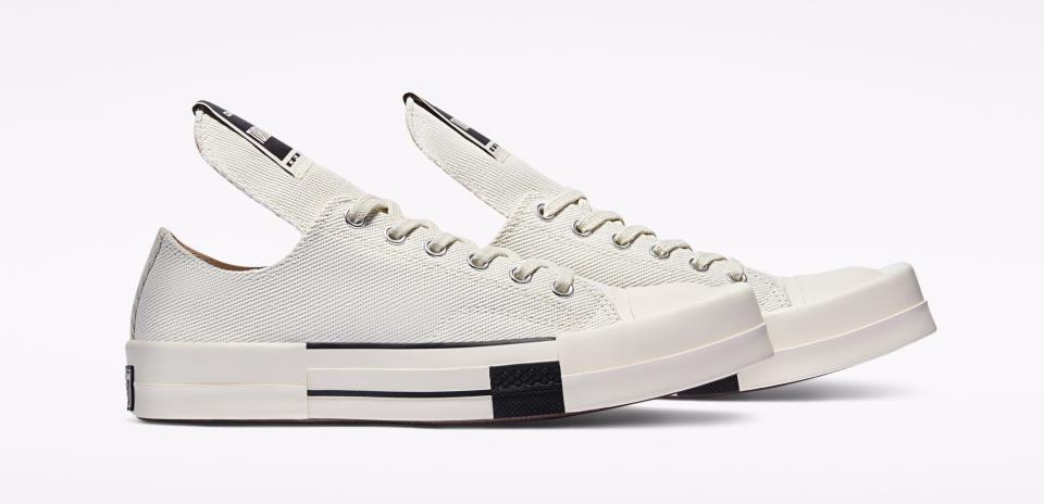 The Rick Owens x Converse DRKSHDW TurboDrk Chuck 70. - Credit: Courtesy of Converse