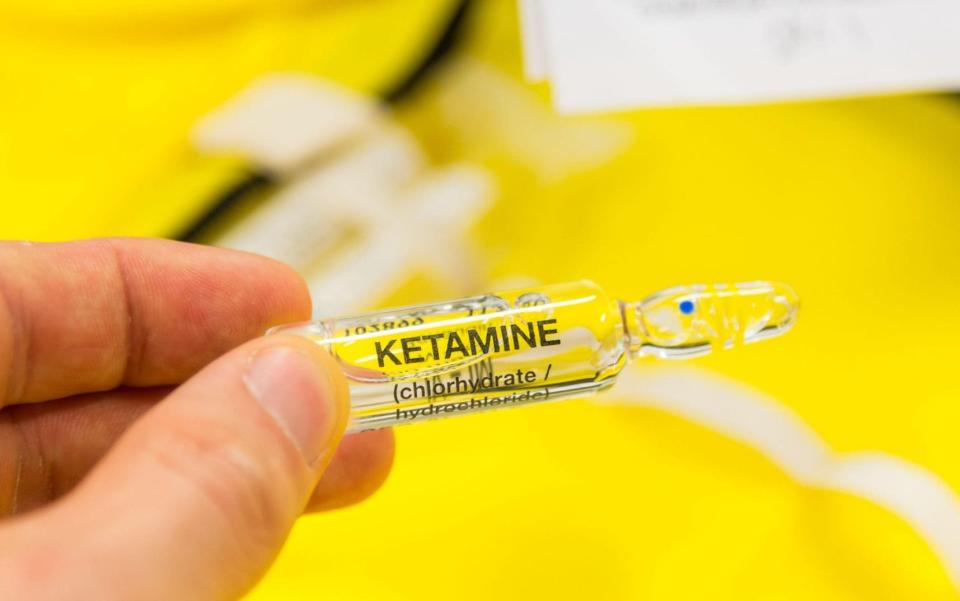 The drug ketamine is already used in the NHS as a tranquiliser  - www.alamy.com