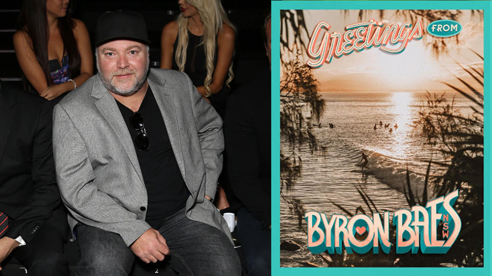 Kyle Sandilands has slammed the Byron Bay locals who have been petitioning against Netflix's newest reality show Byron Baes. Photo: Getty/Netflix