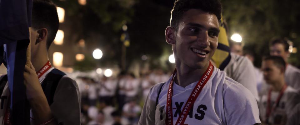 Ben Feinstein, a Reagan-loving double amputee and conservative "political junkie," is one of the Federalist power players in the documentary "Boys State."