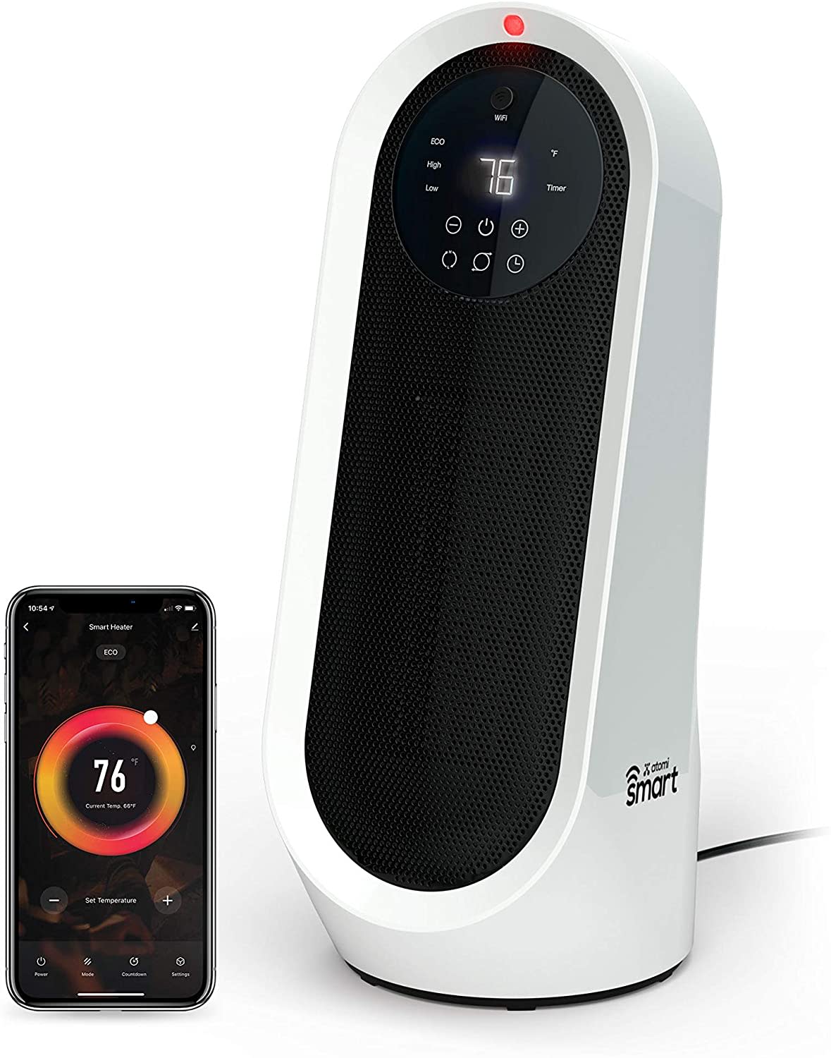 Atomi Smart WiFi Tabletop Space Heater, best portable heater