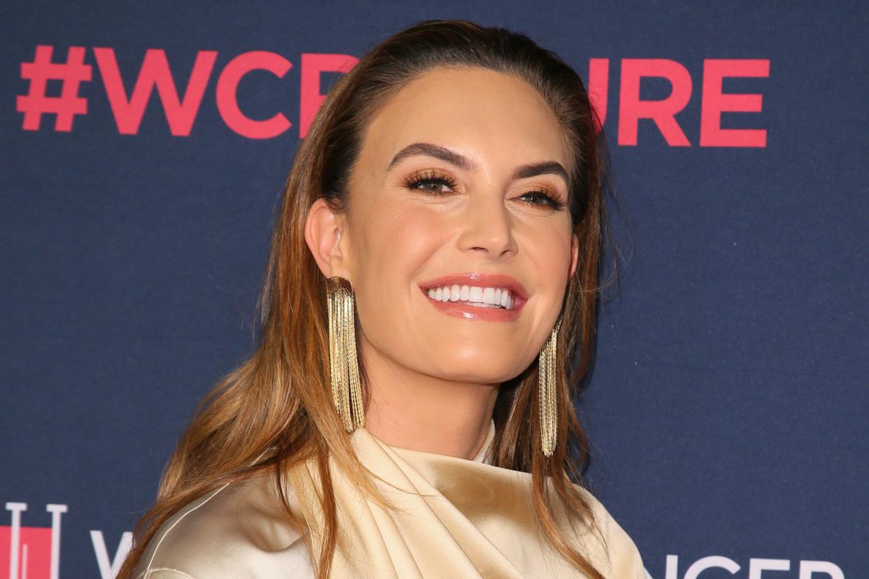 US actress elizabeth Chambers attends the Women's Cancer Research Fund's (WCRF) 