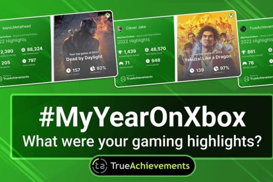 My Year On Xbox: descubre cuáles fueron tus juegos favoritos en 2022