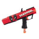 <p>Put your money where the merc with a mouth is. This Deadpool-branded Nerf gun is blasting its way into toy stores timed to the much-anticipated sequel. (Photo: Hasbro) </p>