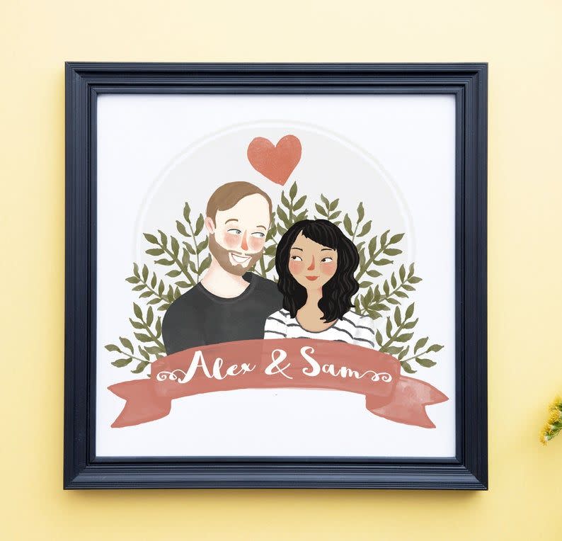 Custom Couple Portrait