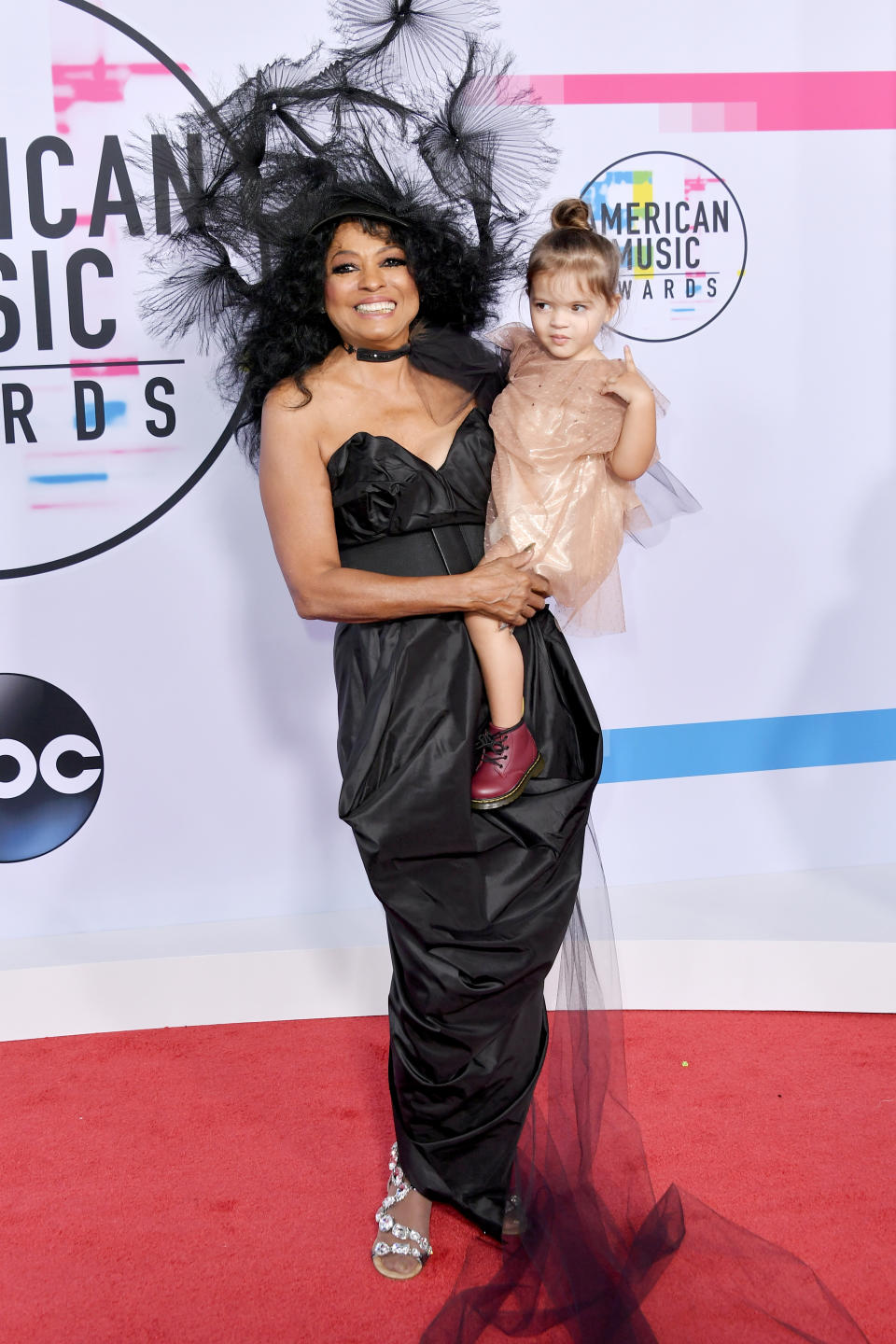 diana ross jagger snow 2017 amas