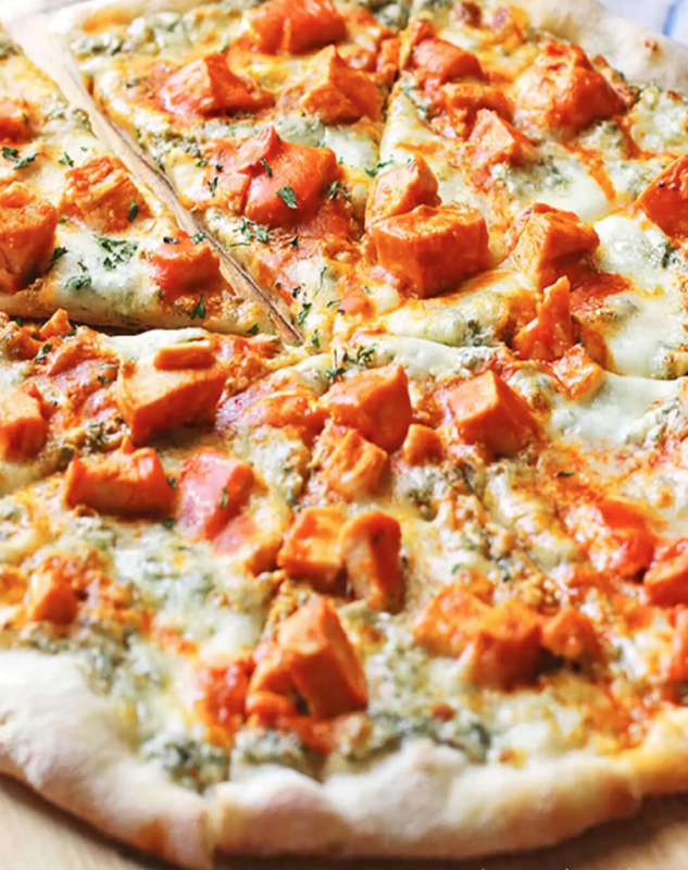 <p>Don't Waste the Crumbs</p><p>This buffalo chicken pizza recipe is one of the best pizzas ever! It is spicy, creamy and so good that you’ll never need Domino’s again!</p><p><strong>Get the recipe: <a href="https://dontwastethecrumbs.com/buffalo-chicken-pizza/" rel="nofollow noopener" target="_blank" data-ylk="slk:Homemade Buffalo Chicken Pizza;elm:context_link;itc:0;sec:content-canvas" class="link rapid-noclick-resp">Homemade Buffalo Chicken Pizza</a></strong></p>