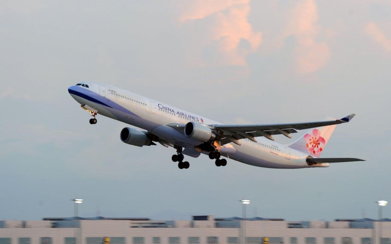 A bomb threat was made against a China Airlines cargo flight - AFP