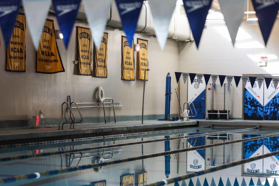 Between SwimMAC athletes and Queens swimmers, the pool in the basement of the Levine Center on campus has been a training ground for a number of athletes who have competed in the Olympic Games.