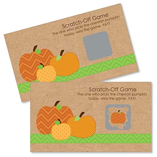 12) Thanksgiving Party Scratch Off Cards