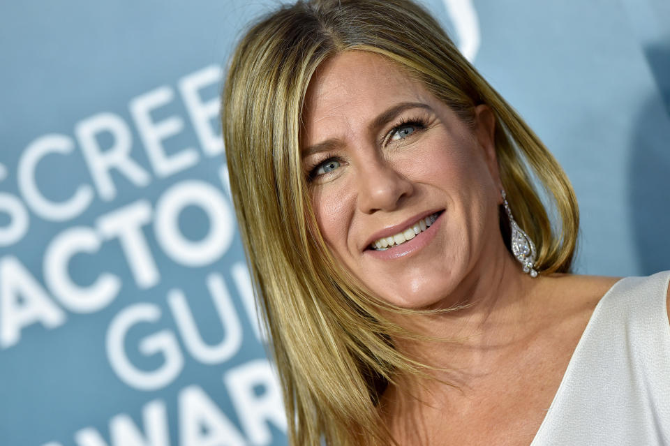 Jennifer Aniston shared how she used to sleepwalk so often she would regularly set alarms off in her house. (Photo: Axelle/Bauer-Griffin/FilmMagic)