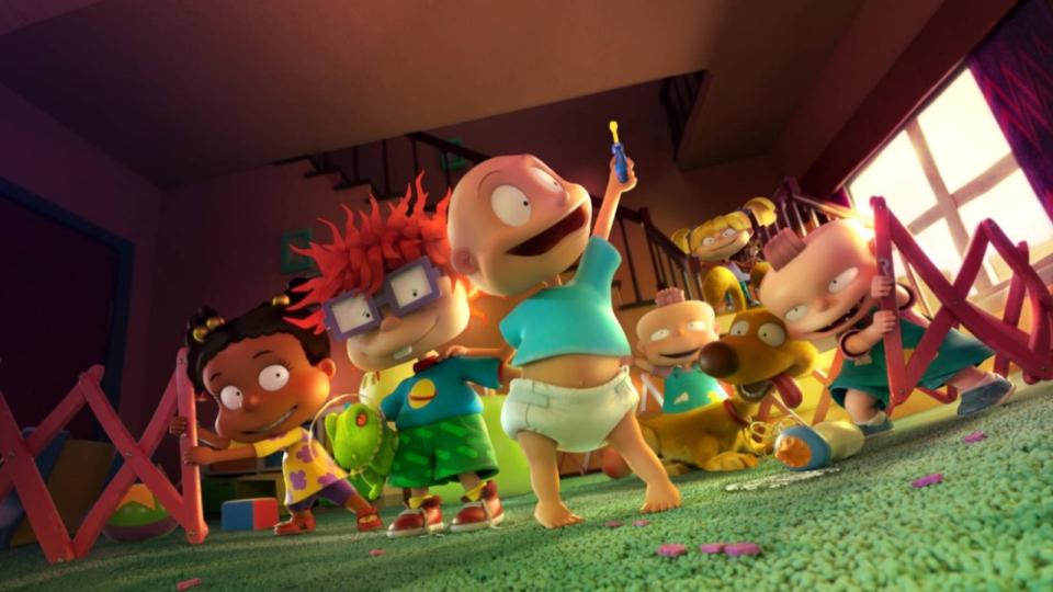 The cast of Paramount+'s Rugrats