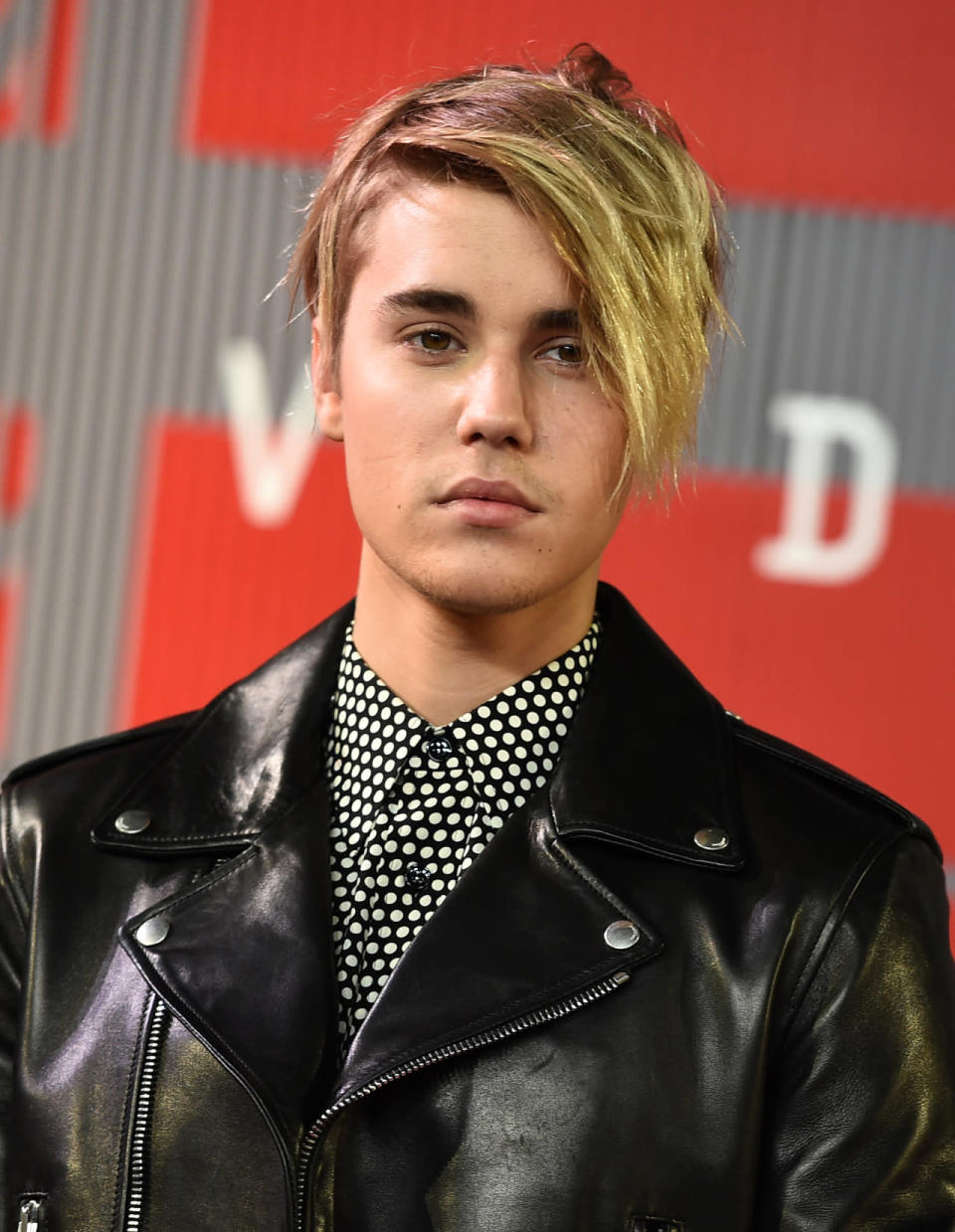 Justin Bieber at the 2015 MTV VMAs