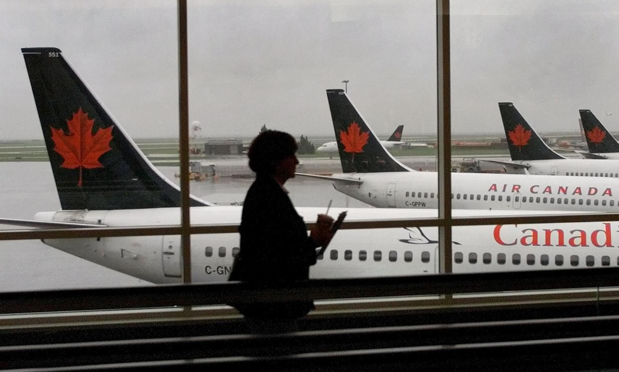<span>Air Canada said it ‘understands the importance of accommodating customers with items and symbols of sacred cultural significance’.</span><span>Photograph: Andy Clark/Reuters</span>