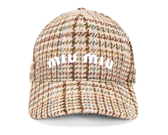 miu miu baseball hat