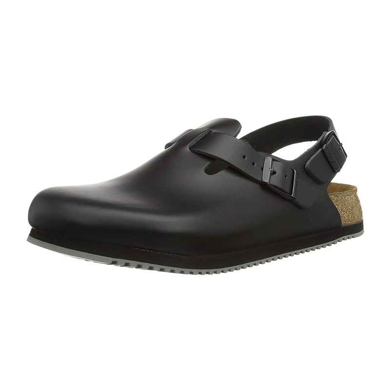 <p><a href="https://www.amazon.com/Birkenstock-Clogs-Tokyo-Leather-Black/dp/B000QE1KC2/ref=asc_df_B000QE1KC2/?tag=syn-yahoo-20&linkCode=df0&hvadid=693676395774&hvnetw=g&hvrand=15536291342776188807&hvdev=c&hvlocphy=9004347&hvtargid=pla-342272865768&psc=1&mcid=935ca0d2421b3a6aa1d1dda3965ab37a&gad_source=1&gclid=CjwKCAjw9IayBhBJEiwAVuc3fu3-WyyHkd3XqwCFEU8RZeh0Zv08eusjfKl9vSPpdMdSPYumJwfz8xoCpZIQAvD_BwE&ascsubtag=%5Bartid%7C10054.g.60777948%5Bsrc%7Cyahoo-us" rel="nofollow noopener" target="_blank" data-ylk="slk:Shop Now;elm:context_link;itc:0;sec:content-canvas" class="link ">Shop Now</a></p><p>Tokio Super Grip Leather Sandals</p><p>amazon.com</p><p>$134.89</p>