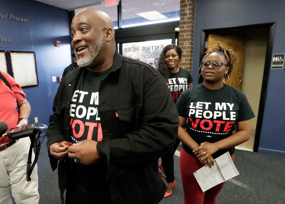 Desmond Meade, who was formerly incarcerated and now serves as president of the Florida Rights Restoration Coalition, was named in 2019 to Time magazine's "100 Most Influential People" list.