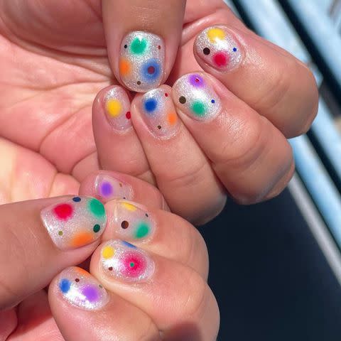 The Blurry Airbrush Nails Trend Is Officially the New Way to Ombré