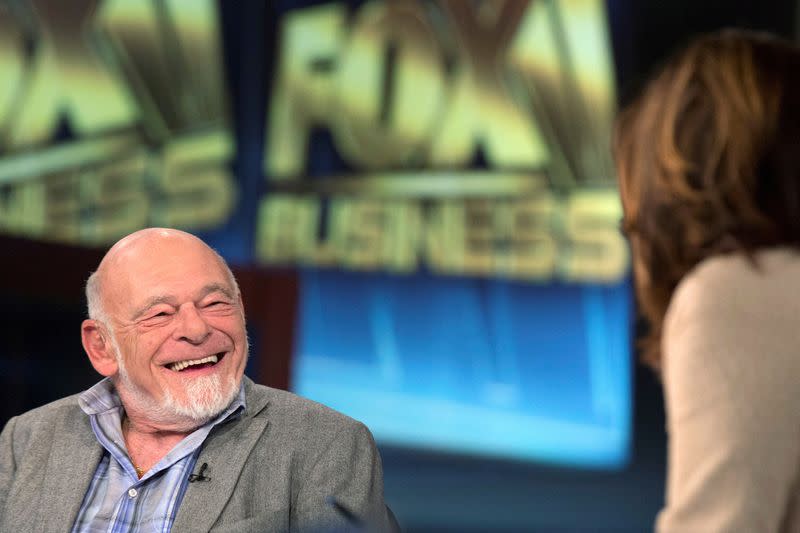 FILE PHOTO: Sam Zell, chairman of Equity Group Investments, appears on a Fox Business Network's show in New York