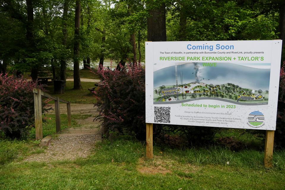 Woodfin town officials say they expect to break ground on the multi-million-dollar Whitewater Wave project soon, establishing the first and only artificial whitewater wave on the French Broad River at Woodfin Riverside Park.