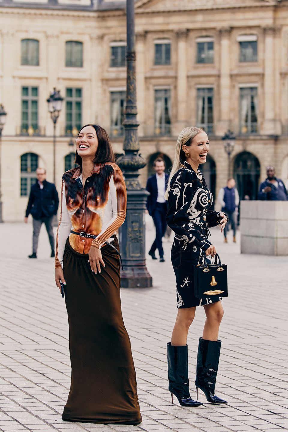 Doja, Naomi, Janet, Oh My! The Final Day of Paris Fashion Week Street Style