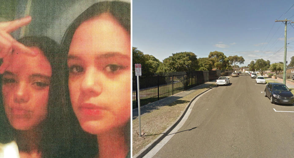 Twin girls Hayli and Willow Henare, from Geelong, are missing after being last seen at a school at Libau Avenue, Bell Park.