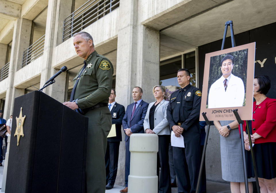 Church Shooting Press Conference (Leonard Ortiz / MediaNews Group via Getty Images)