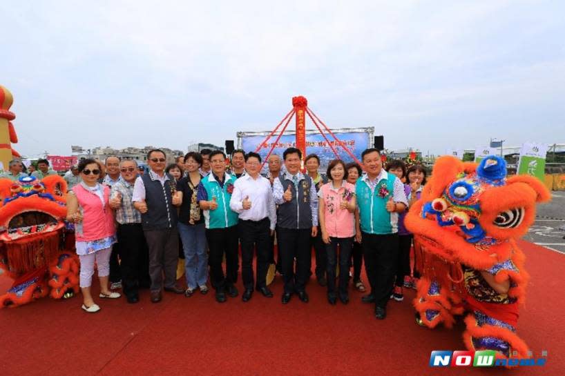 串聯中科工業園區與水湳經貿園區道路，今(22)日開工動土（圖／建設局提供 , 2017.7.21）