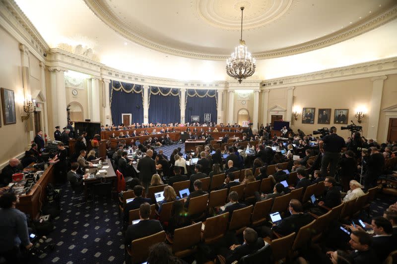 House Judiciary Committee holds evidenciary hearing on Trump impeachment inquiry on Capitol Hill in Washington