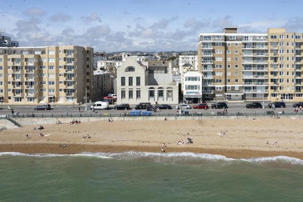 The Argus: The property is only a stone's throw away from the beach: credit - Tom St Aubyn for Pereds