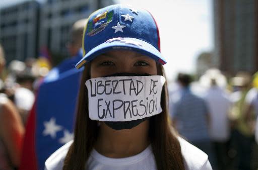 En 2014 Venezuela vivió violentas protestas en contra del gobierno de Nicolás Maduro (AFP/Federico Parra)