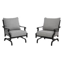 Product image of Allen + Roth Thomas Lake Set of 2 Conversation Chairs
