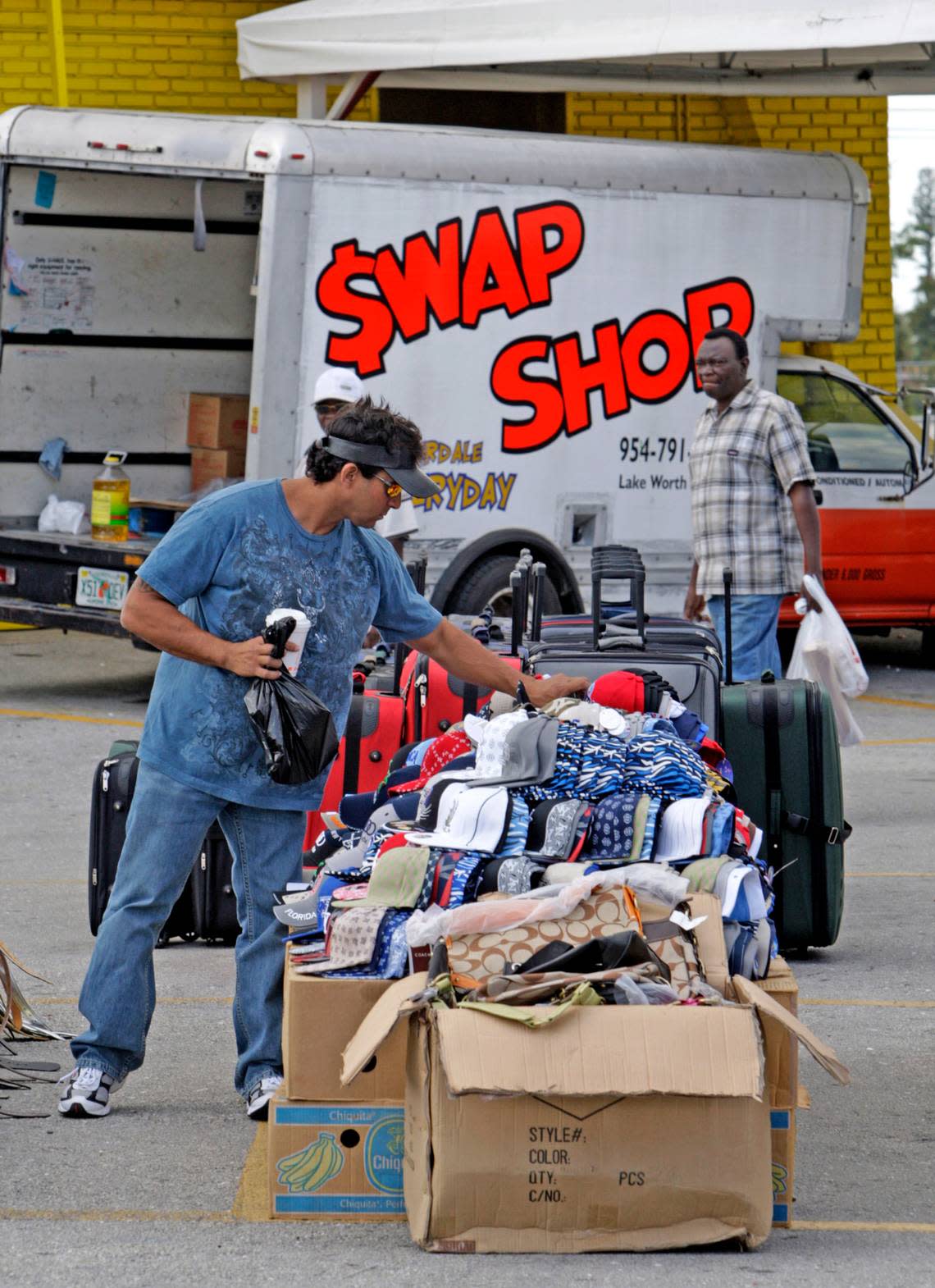 The Swap Shop near Fort Lauderdale is open on Christmas Day.