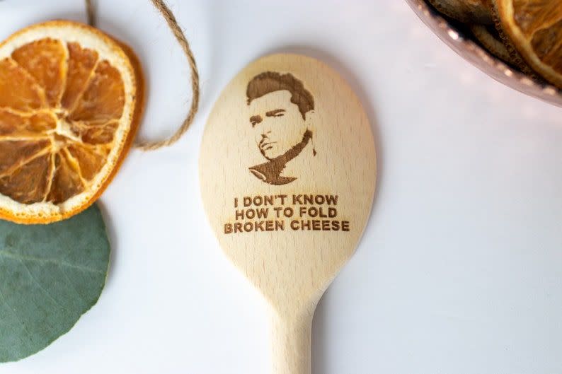 2) Schitt's Creek Spoons