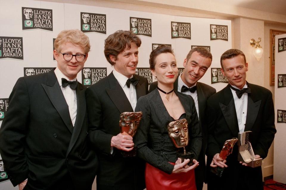 1995: Four Weddings and a Funeral sweeps the  British Academy Film Awards (BAFTA)