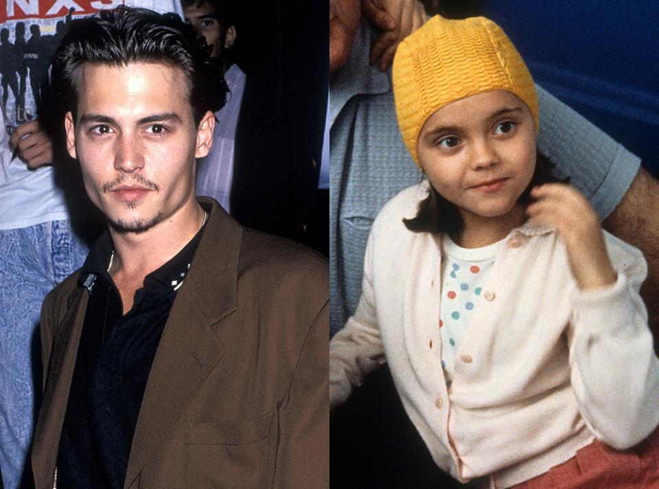 Johnny Depp, Christina Ricci 