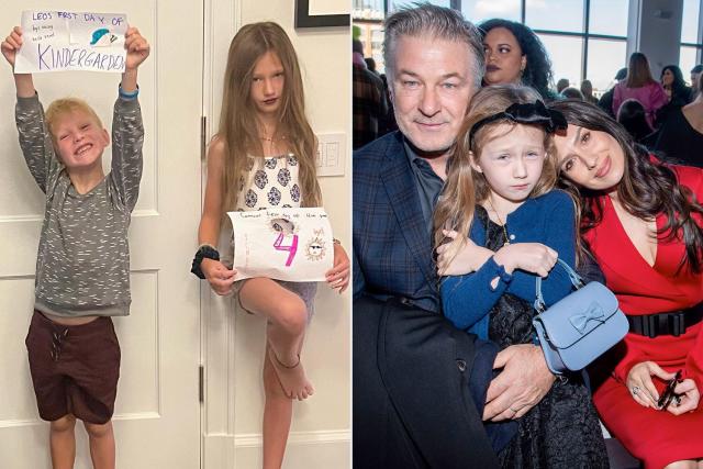 Hilaria Baldwin Shares Daughter Carmen's Homemade Back to School