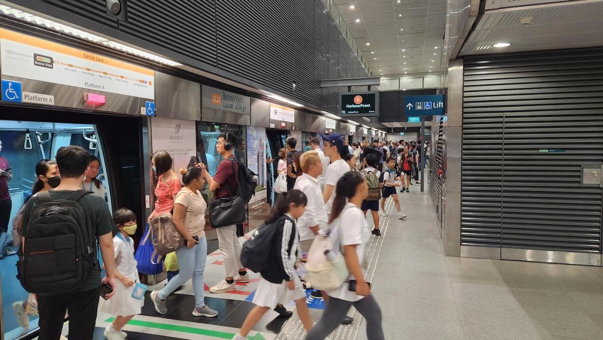 Buona Vista MRT station on the Circle Line