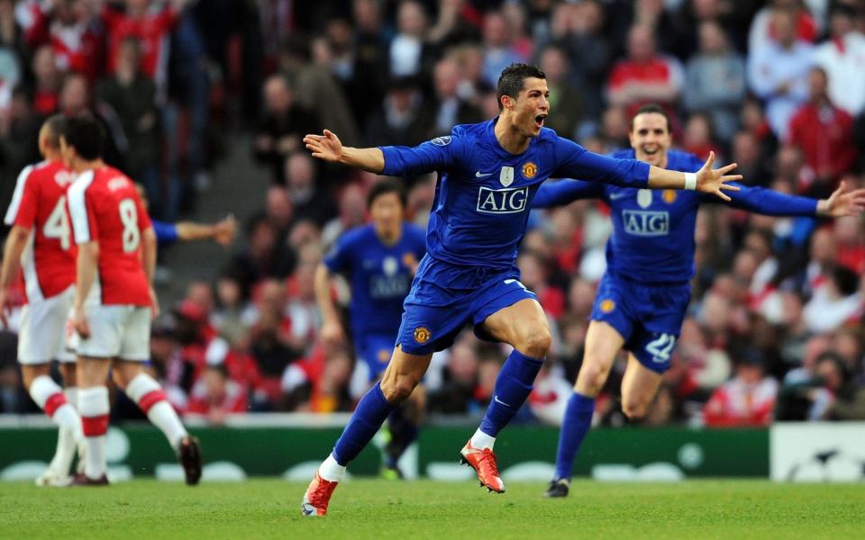 Manchester United outclass Arsenal in the 2009 Champions League semi-final - Getty Images