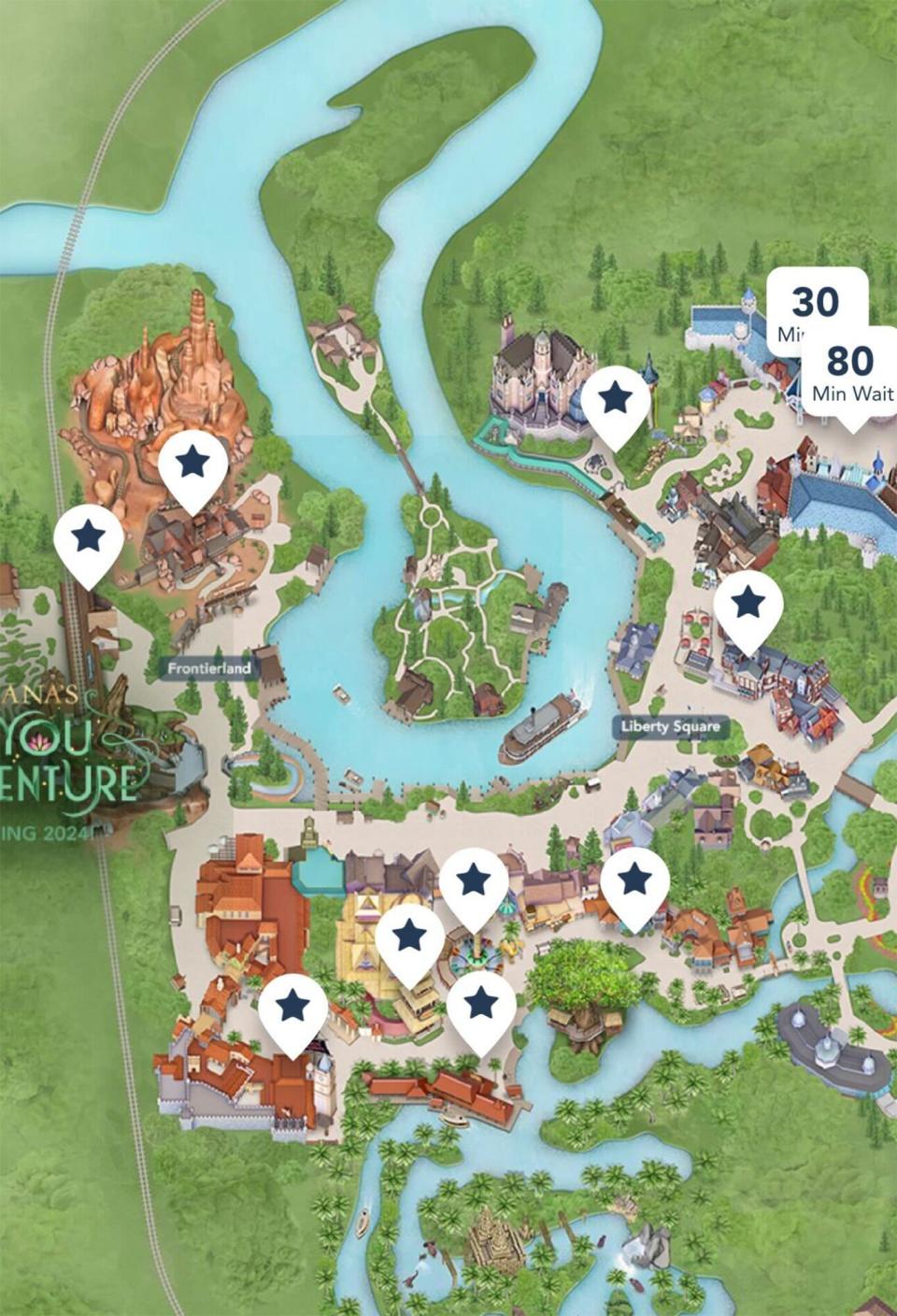 Walt Disney Parks app screenshot